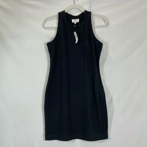 Lou & Grey Tank Dress Size XS NWT Black Super Soft Fabric